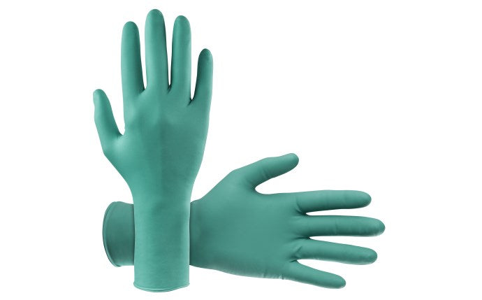 SAS Safety Chem Defender Powder-Free Exam Grade Chloroprene Disposable Gloves - 5 Mil - 50-Pack