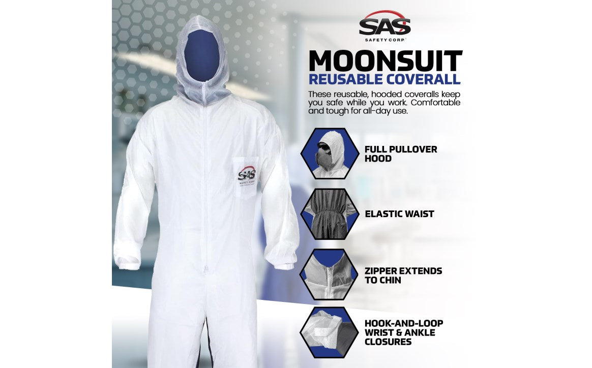 SAS Safety Moonsuit® Nylon/Cotton Coverall