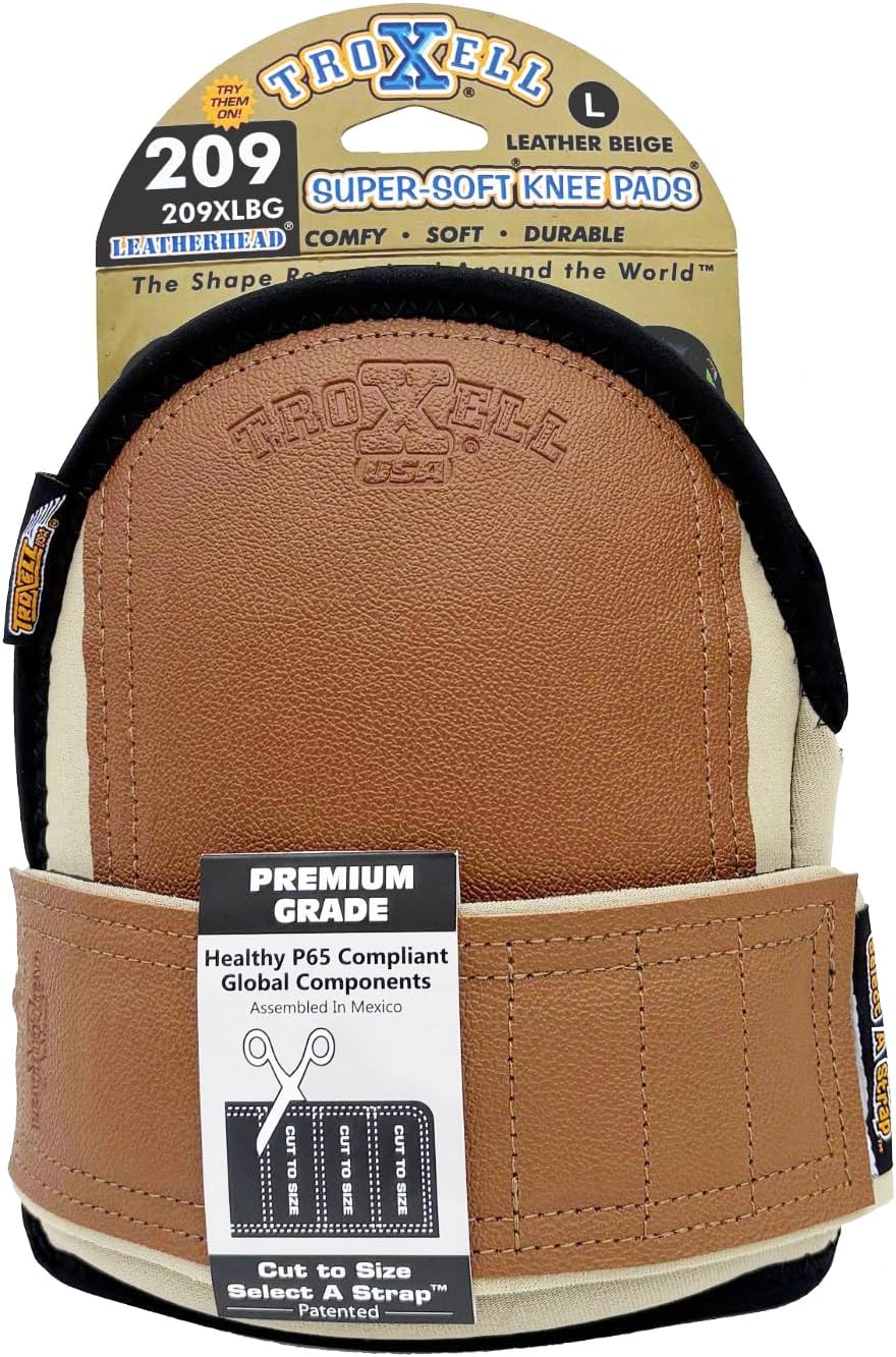 Troxell Super-Soft Knee Pads Leatherhead Large | 209XLBG