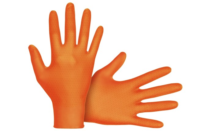 SAS Safety Astro-Grip® Powder-Free Exam Grade Nitrile Disposable Gloves - 7 Mil - 100-Pack