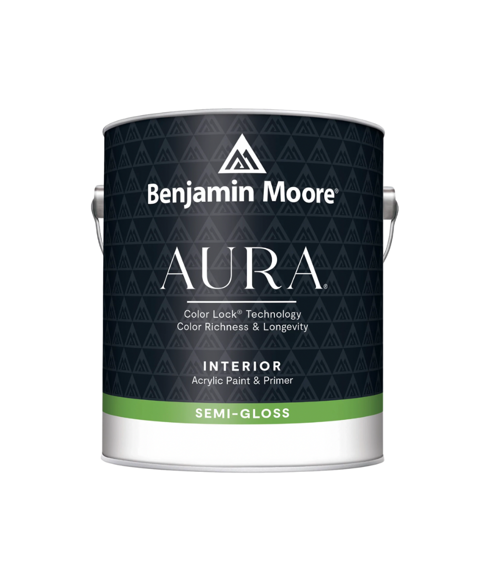 Benjamin Moore Aura® Semi-Gloss Interior Paint available online and in-store at West Whittier Paint. 