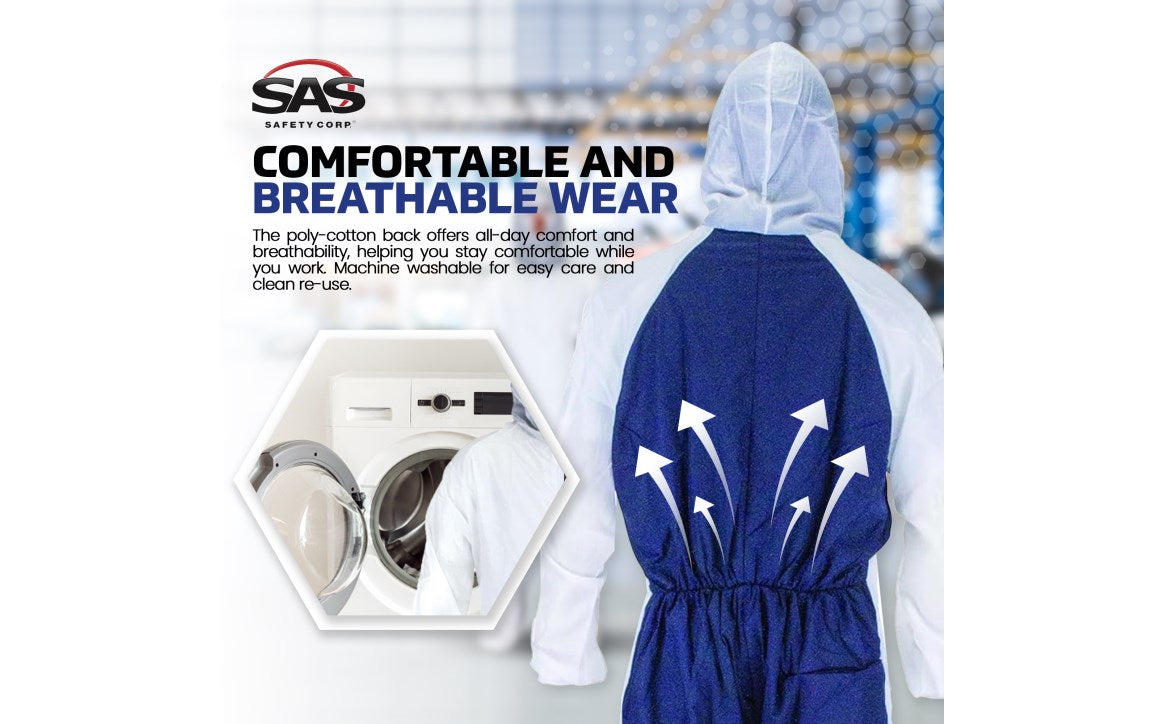 SAS Safety Moonsuit® Nylon/Cotton Coverall