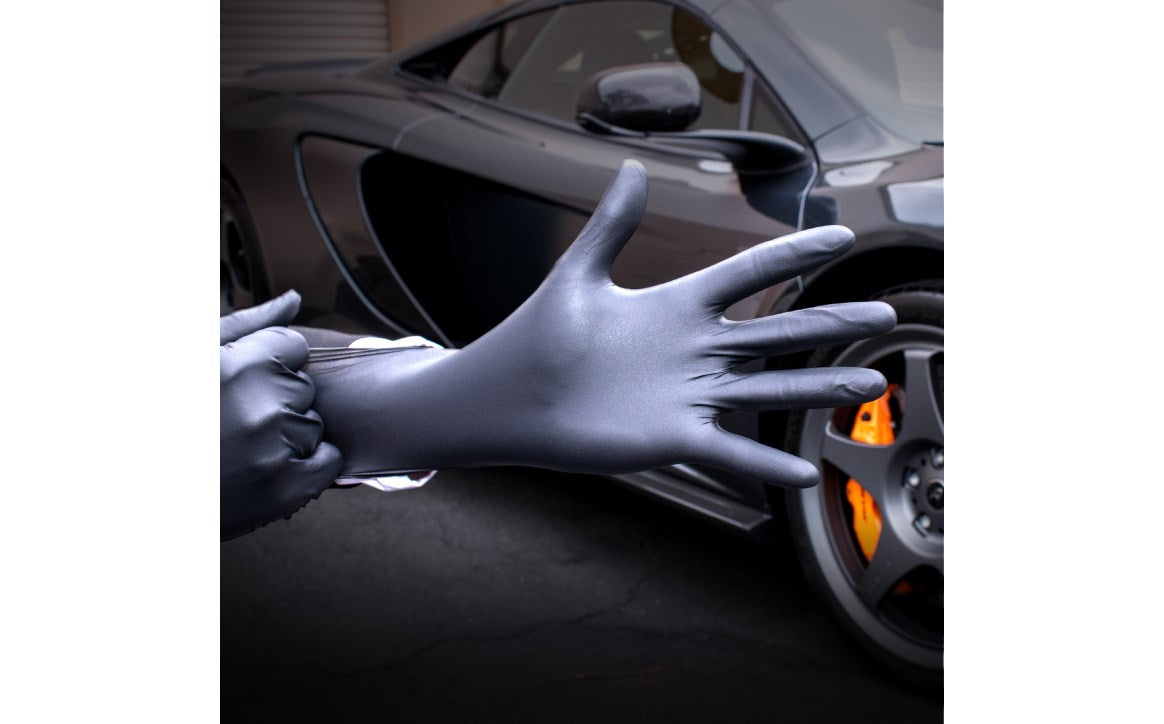 SAS Safety Raven Nitrile Powder-Free 7-mil Gloves 100-Pack