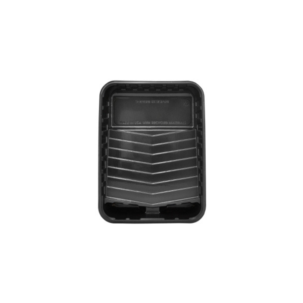 9" Black Plastic Tray
