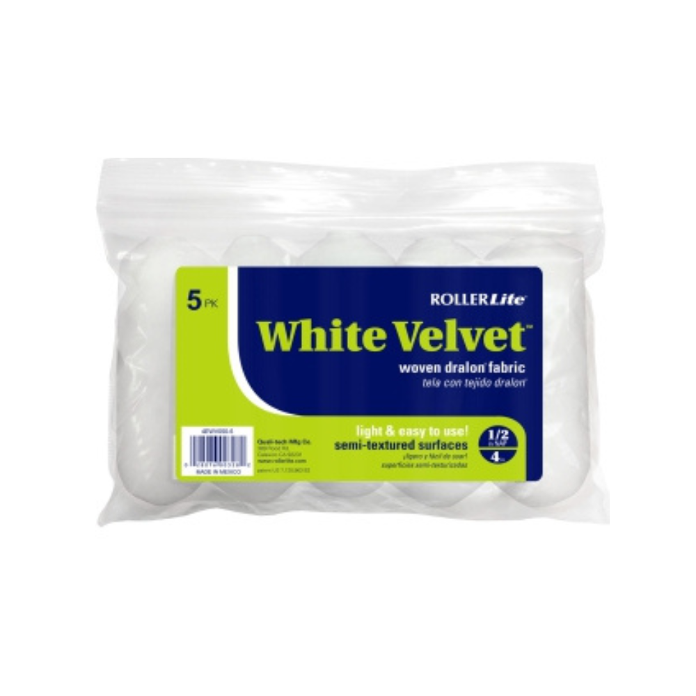 White Velvet Mini Paint Roller