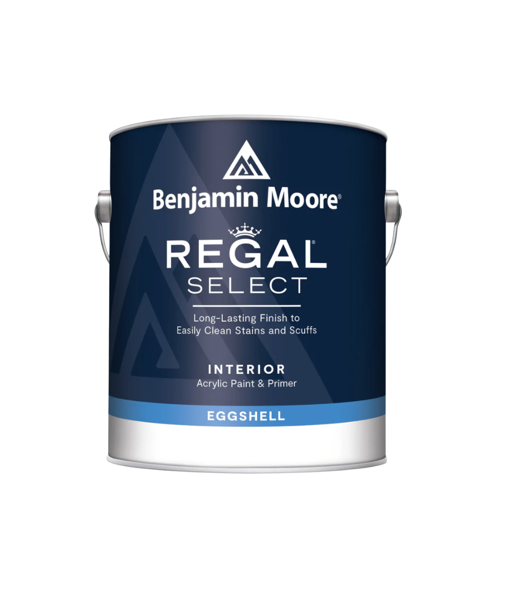 Benjamin Moore Regal Select® Interior Paint Eggshell available in-store and online at West Whittier Paint. 