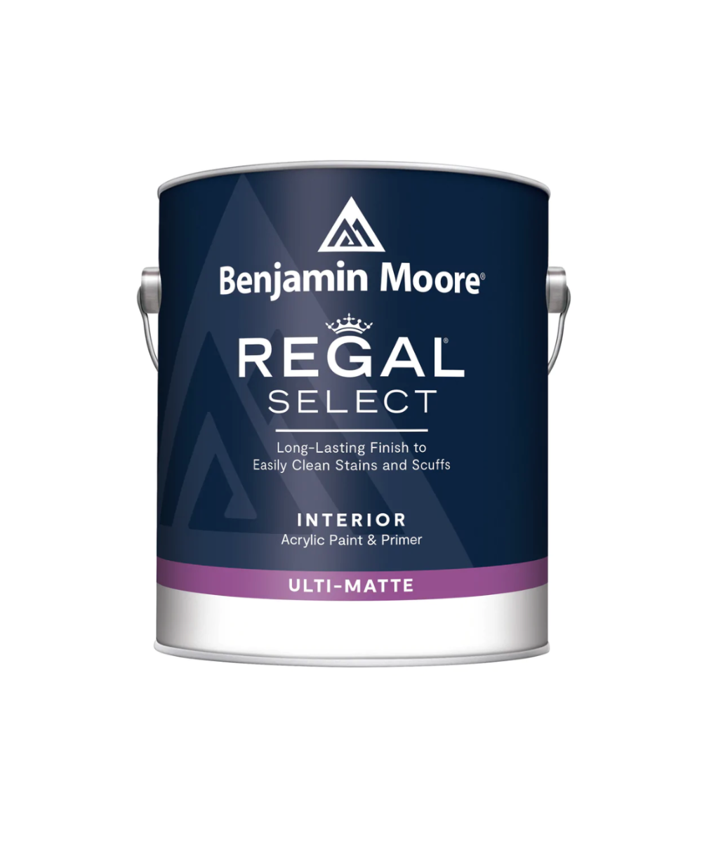 Benjamin Moore Regal Select® Interior Paint Matte available in-store and online at West Whittier Paint.