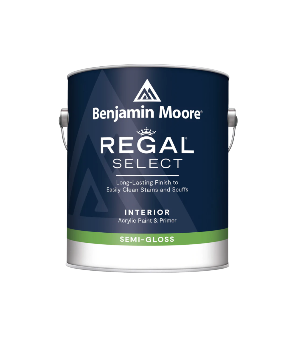 Benjamin Moore Regal Select® Interior Paint Semi-Gloss available in-store and online at West Whittier Paint. 